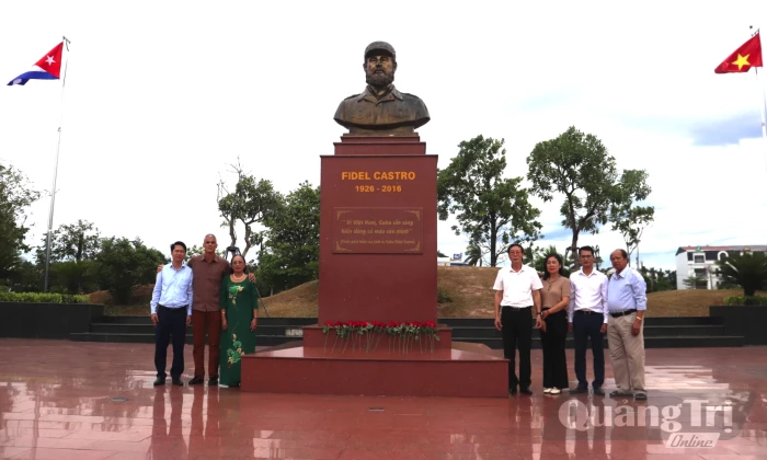 Chủ tịch Fidel Castro trong trái tim người Quảng Trị