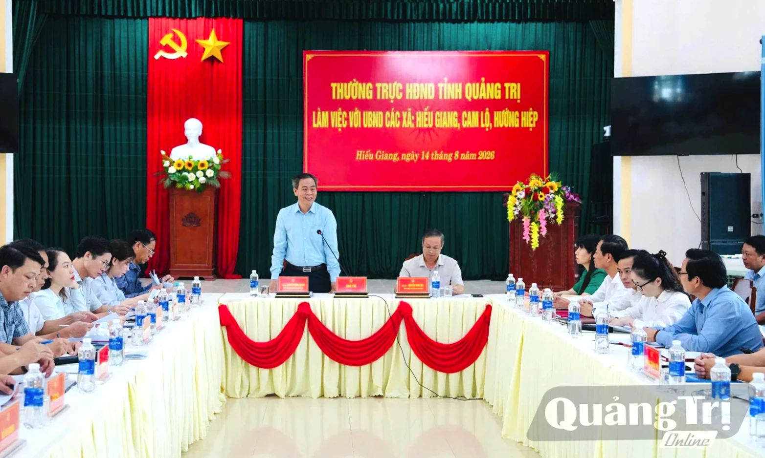 Thường trực HĐND tỉnh khảo sát, làm việc với các địa phương