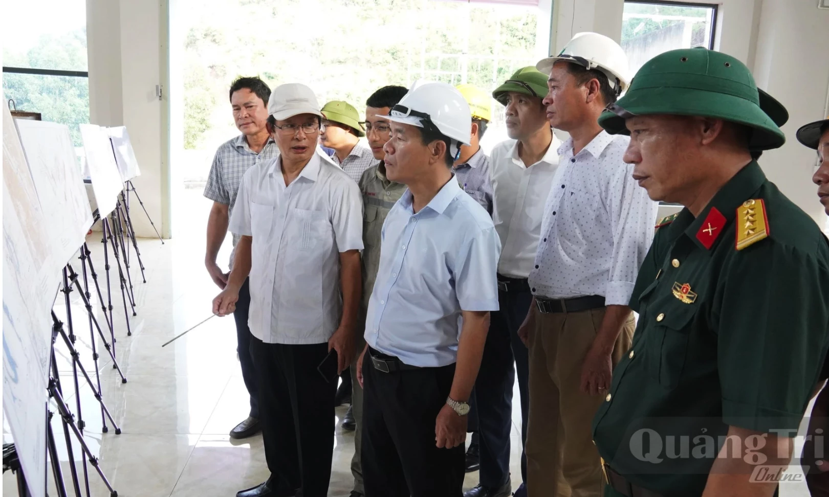 Đồng chí Bí thư Tỉnh ủy kiểm tra tiến độ dự án Thủy điện La Trọng