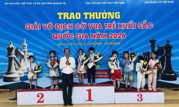 Giải vô địch Cờ vua trẻ xuất sắc quốc gia năm 2026