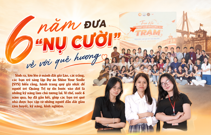 6 năm đưa 'nụ cười' về với quê hương