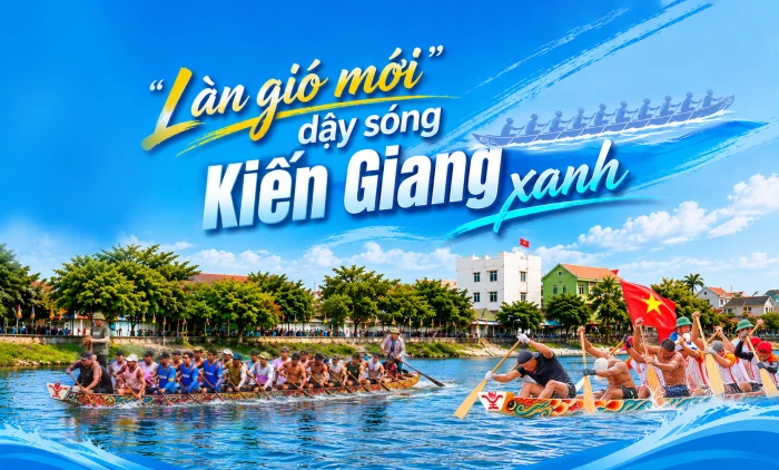 'Làn gió mới' dậy sóng Kiến Giang xanh