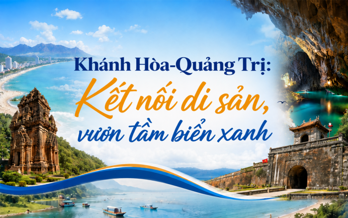 Khánh Hòa-Quảng Trị: Kết nối di sản, vươn tầm biển xanh