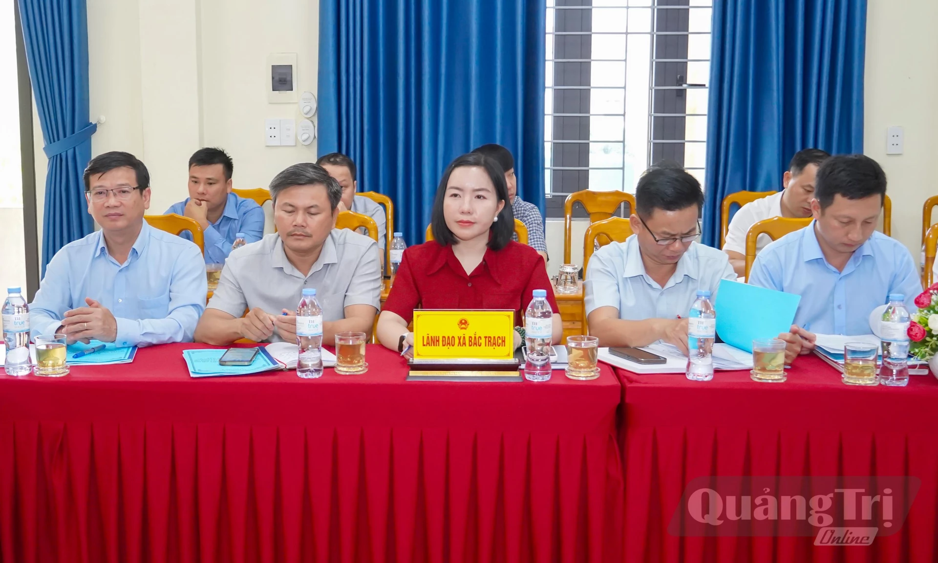 Các đại biểu tham dự buổi làm việc - Ảnh: N.H