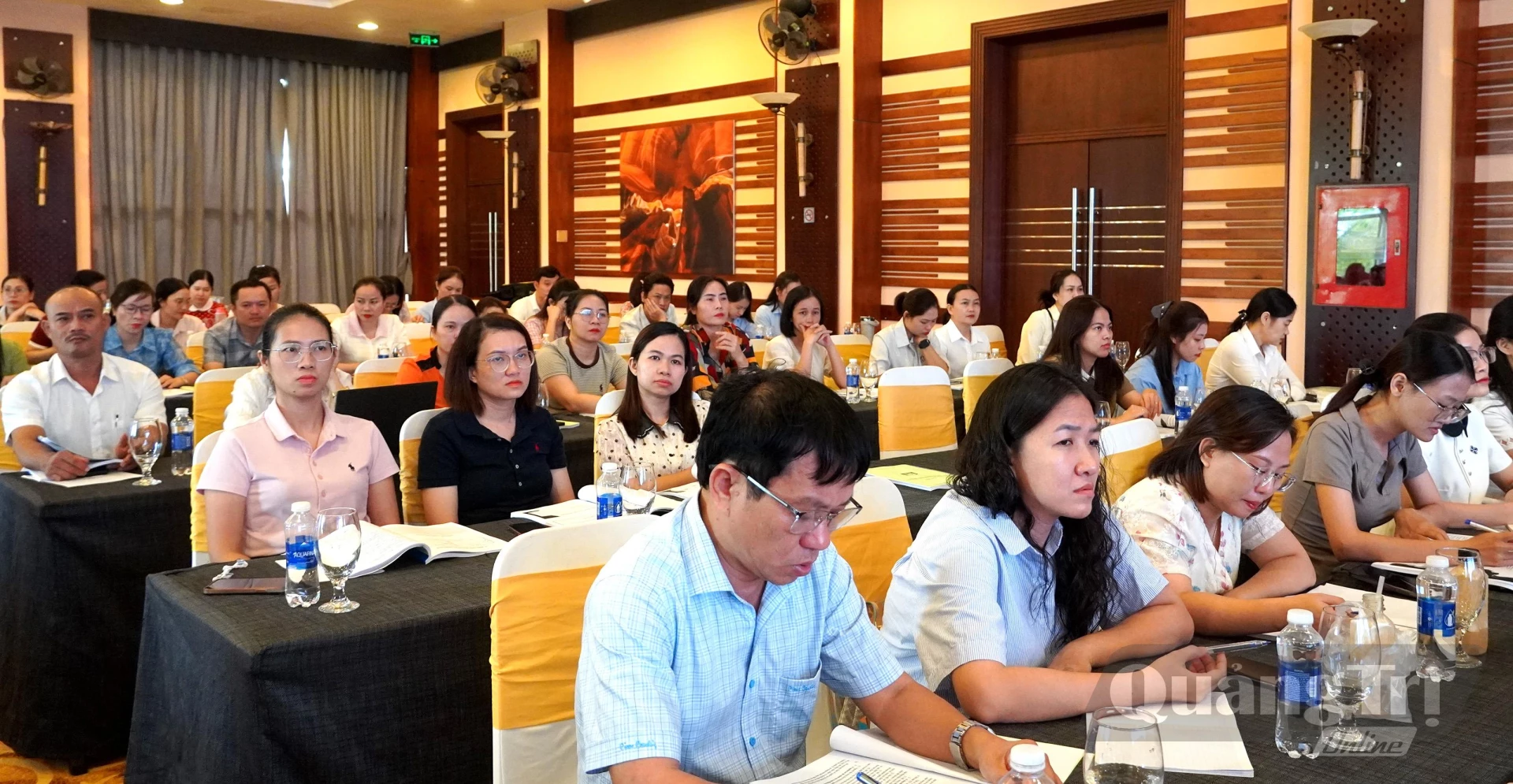Có hơn 100 học viên tham dự - Ảnh: H.Tr