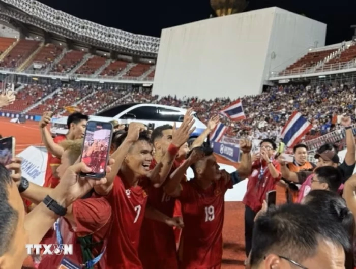 ASEAN Cup 2026: Các 'Chiến binh Sao Vàng' hát khúc khải hoàn