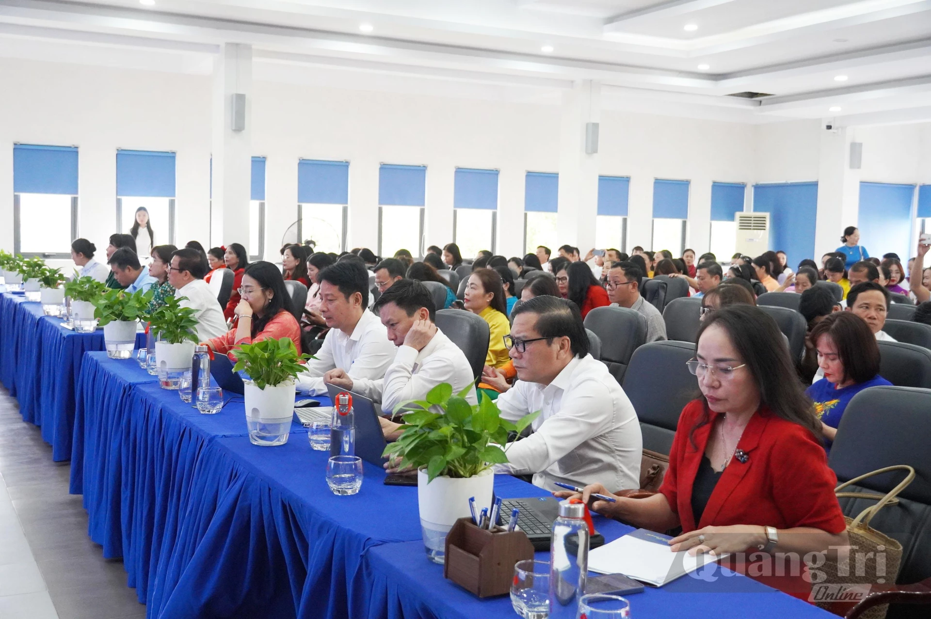Hội nghị có sự tham gia của các cơ sở giáo dục tiểu học trong toàn tỉnh - Ảnh: Nh. V