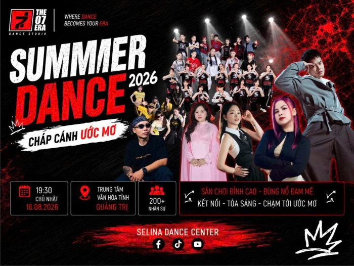 Gala Summer Dance 2026 – “Chắp cánh ước mơ”: Sân chơi nghệ thuật, thể thao cho thiếu nhi