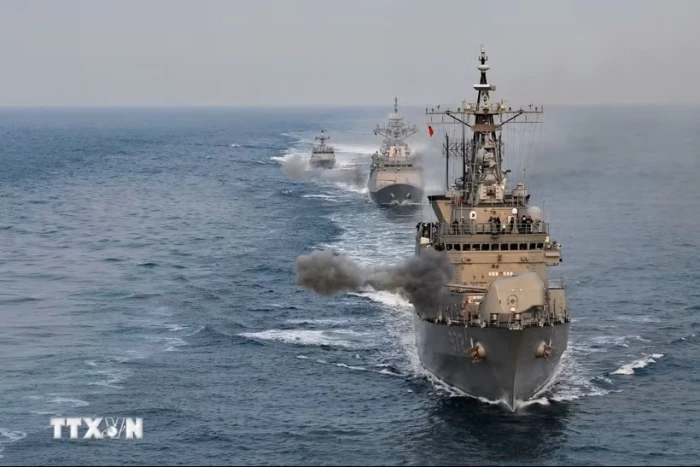 Tàu chiến Hàn Quốc giành danh hiệu 'Top Gun trên biển' tại RIMPAC sau 16 năm