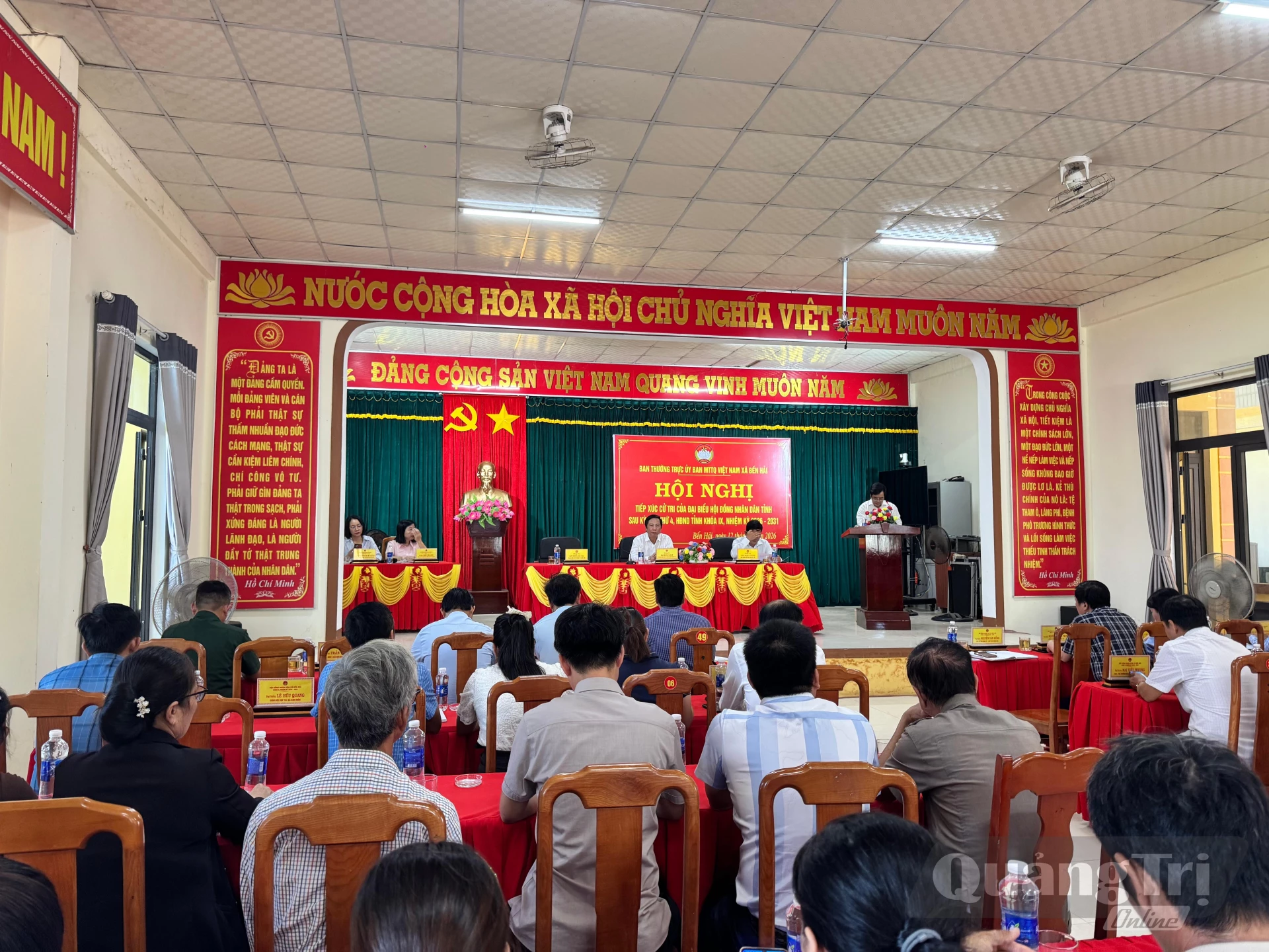 Toàn cảnh buổi TXCT- Ảnh: Mai Linh
