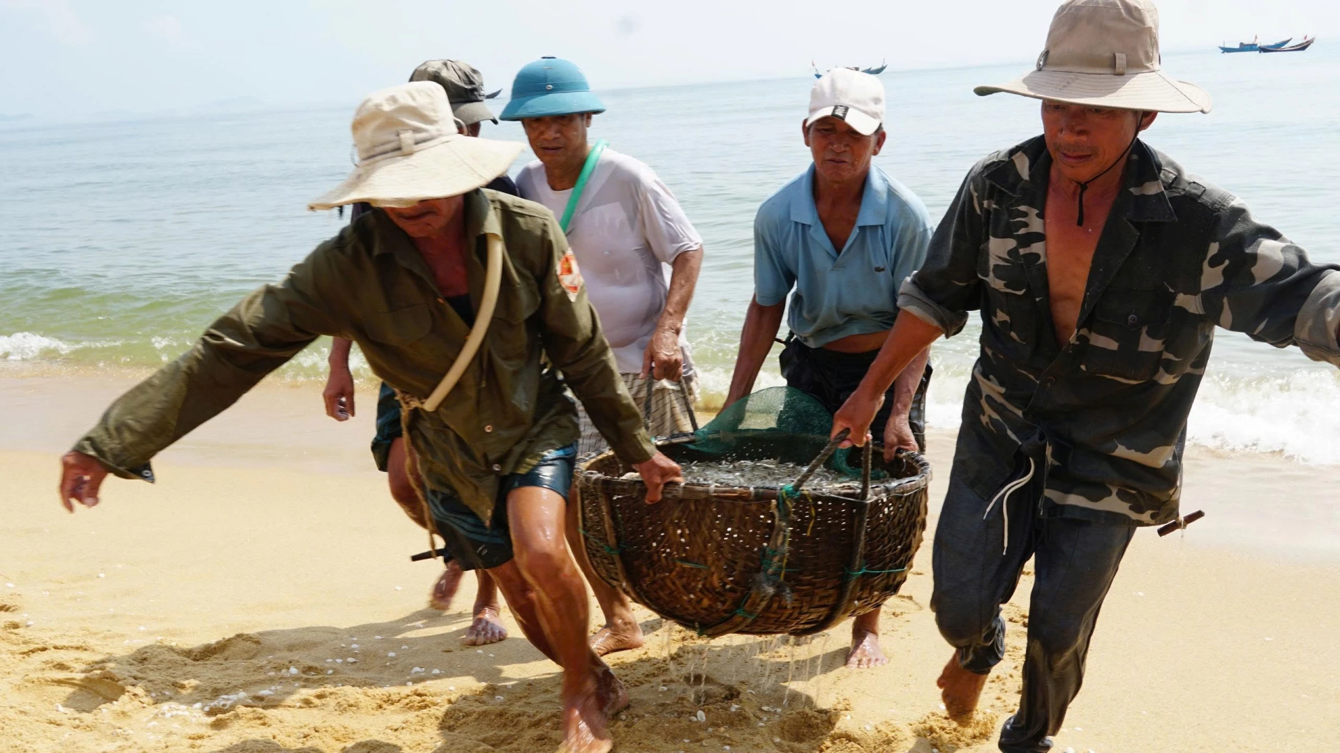 Lưới đánh cá minh họa