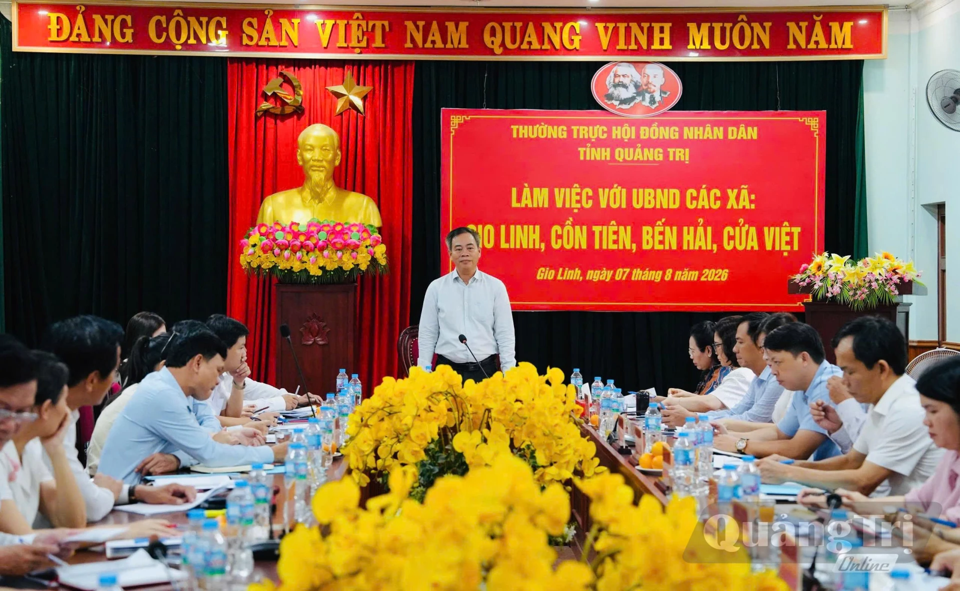 Thường trực HĐND tỉnh làm việc với các địa phương về nhiệm vụ phát triển kinh tế-xã hội