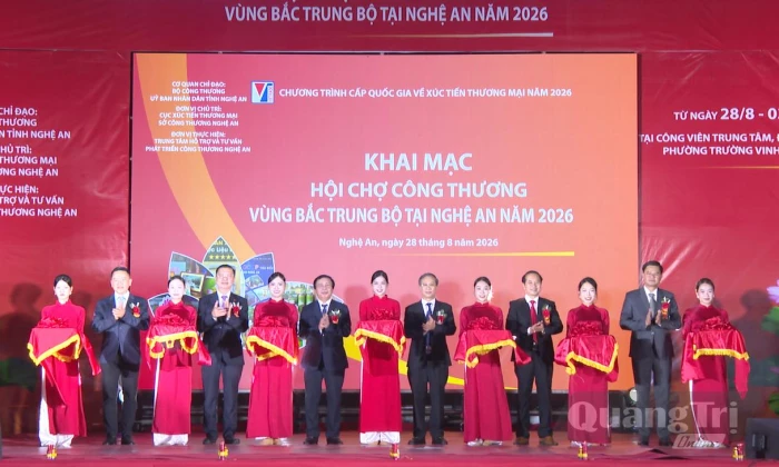 Nông sản đặc trưng Quảng Trị tham gia Hội chợ Công thương vùng Bắc Trung bộ-Nghệ An