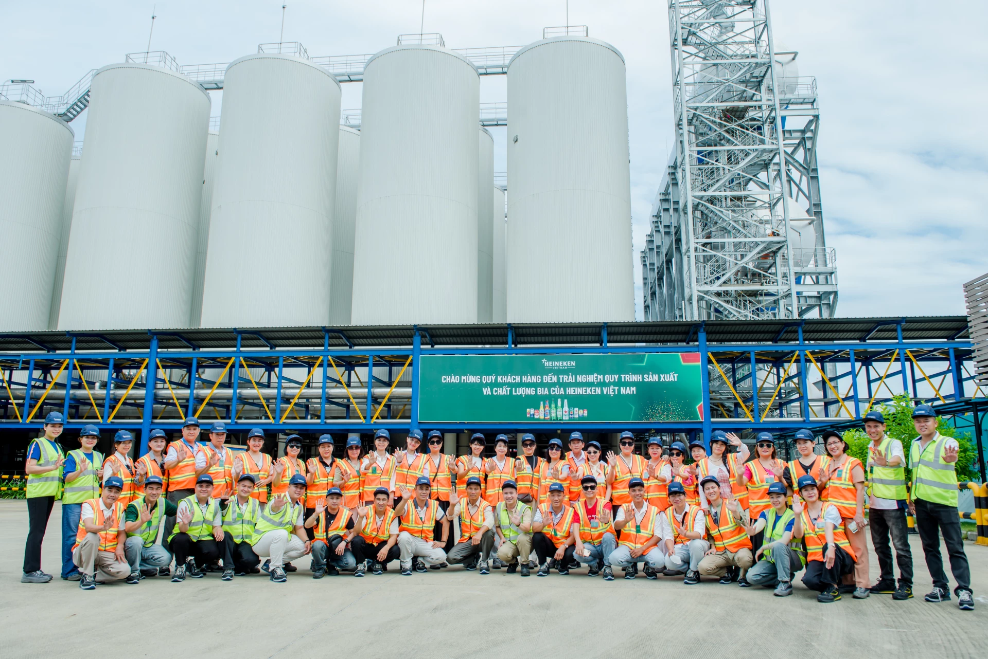 HEINEKEN Việt Nam sát cánh cùng đối tác trong các hoạt động kinh doanh, cùng tạo dựng giá trị chung, phát triển kinh tế. Ảnh: PV