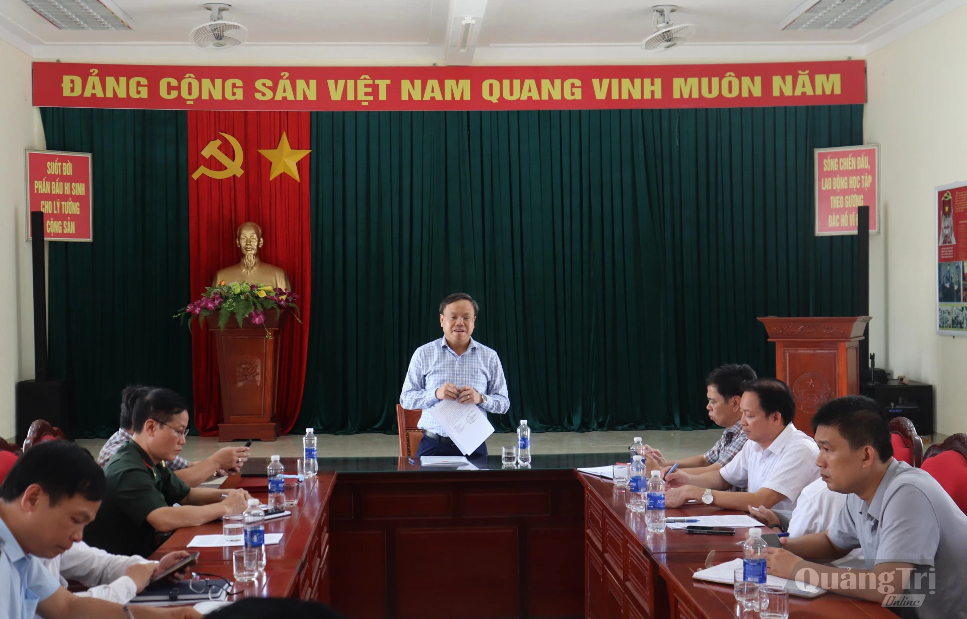 Kiểm tra công tác giải phóng mặt bằng dự án Khu bến cảng Mỹ Thủy