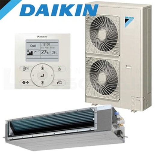 Điều hoà nối ống gió Daikin có dải công suất đa dạng.