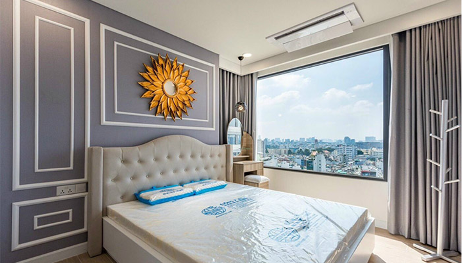 Với thiết kế hiện đại, điều hoà nối ống gió Daikin làm tăng tính thẩm mỹ cho ngôi nhà.