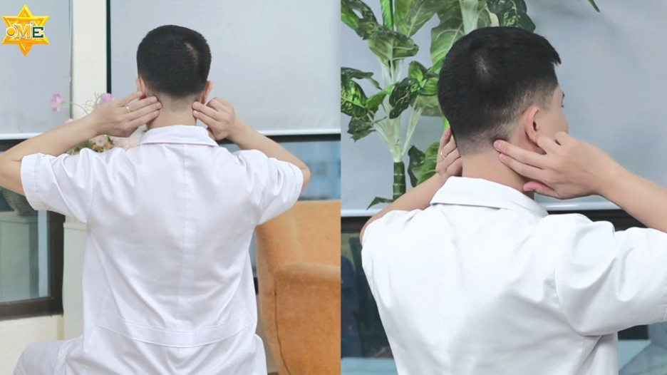 Học viên thực hành kỹ thuật chăm sóc sức khỏe trong khóa học của OME.