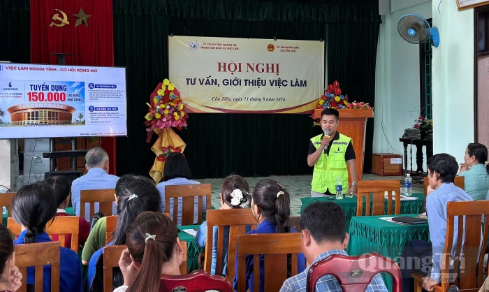 Kết nối việc làm cho người lao động