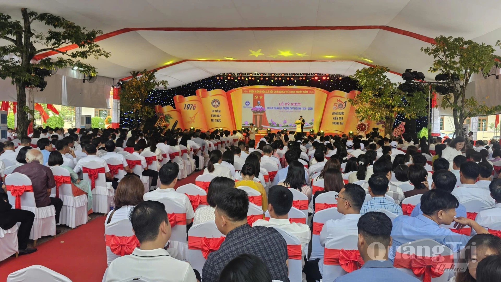 Quang cảnh buổi lễ - Ảnh: P.K