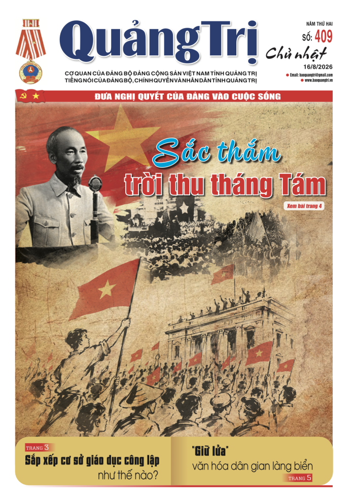 Báo Quảng Trị số 409 - Ngày 16/8/2026