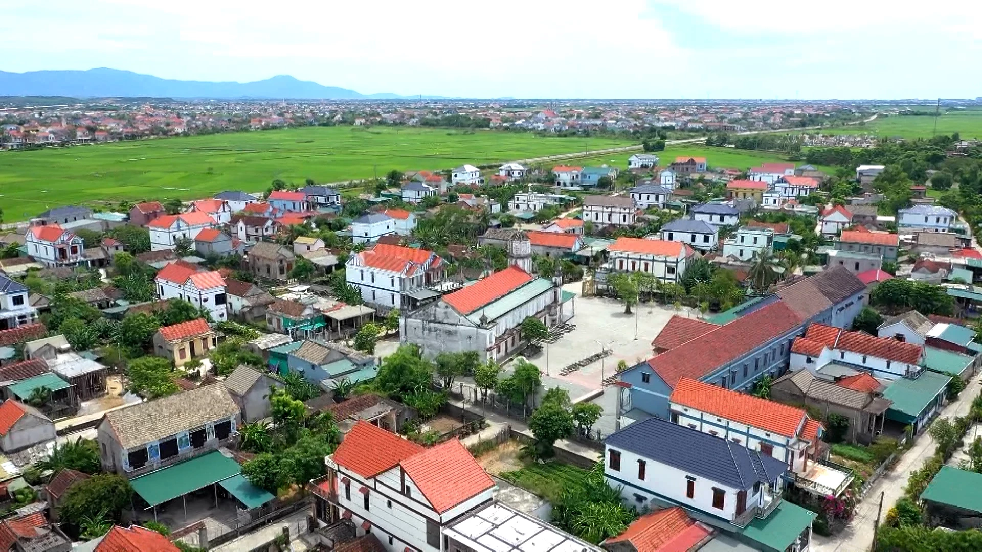 Một góc xã Nam Gianh hôm nay - Ảnh: T.T