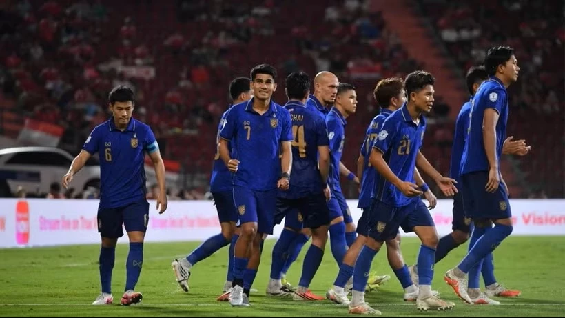 Thái Lan vào chung kết ASEAN Cup 2026 sau trận cầu nhọc nhằn trước Singapore. (Nguồn: aseanutdfc)