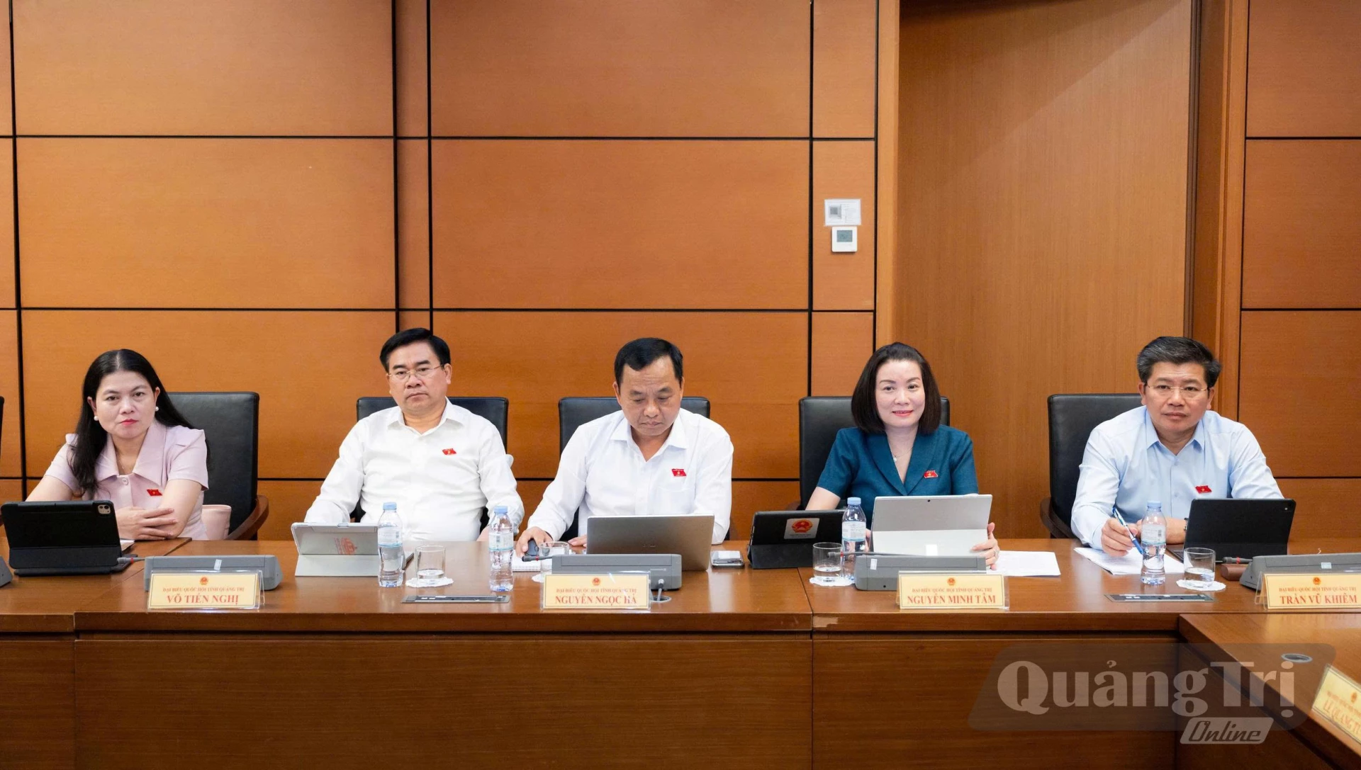 ĐBQH tỉnh tại phiên thảo luận - Ảnh: N.M