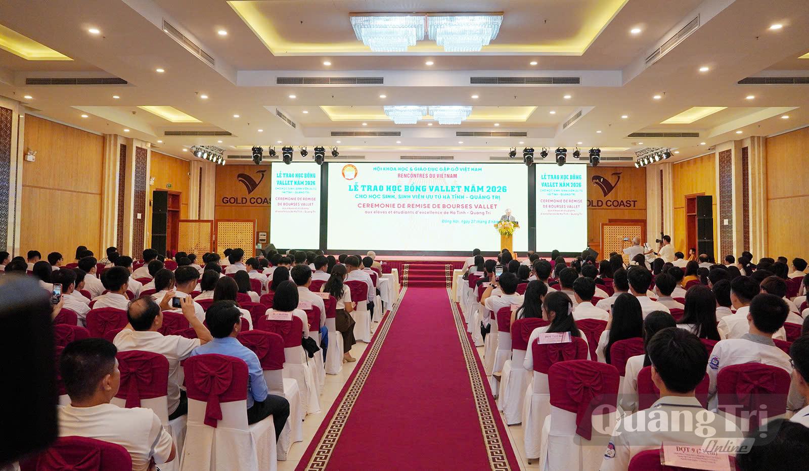 Quang cảnh tại buổi lễ - Ảnh: T.L