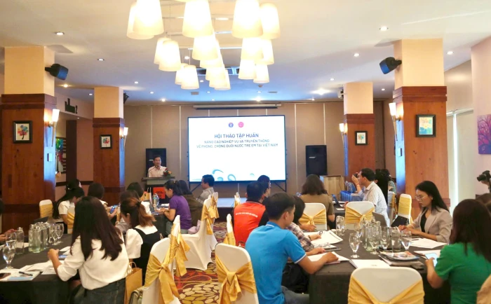 Tập huấn nâng cao nghiệp vụ truyền thông về phòng, chống đuối nước trẻ em