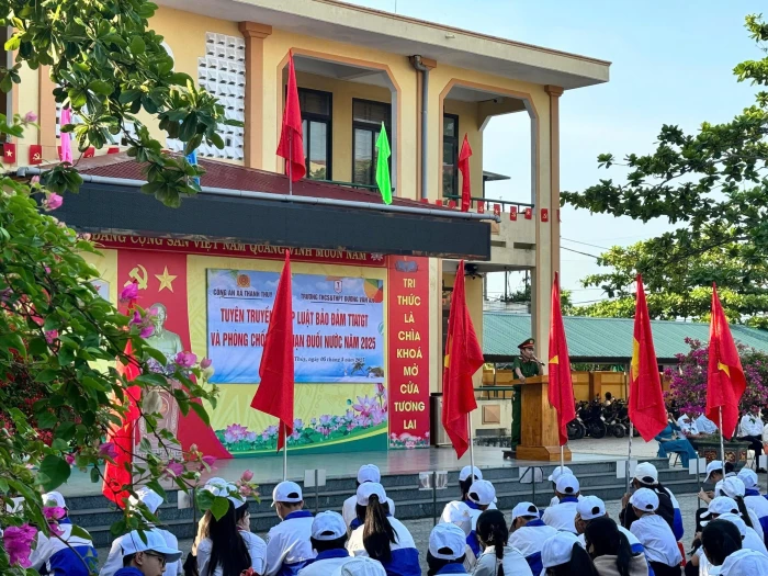 Hiệu quả mô hình “Cổng trường an toàn giao thông”