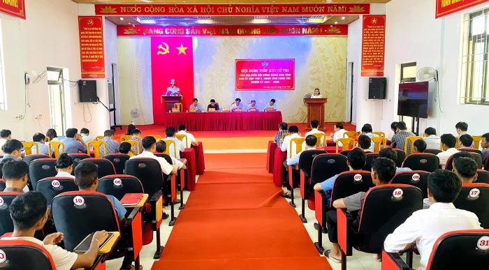 Đại biểu HĐND tỉnh tiếp xúc cử tri sau kỳ họp thứ 2, HĐND tỉnh khóa VIII