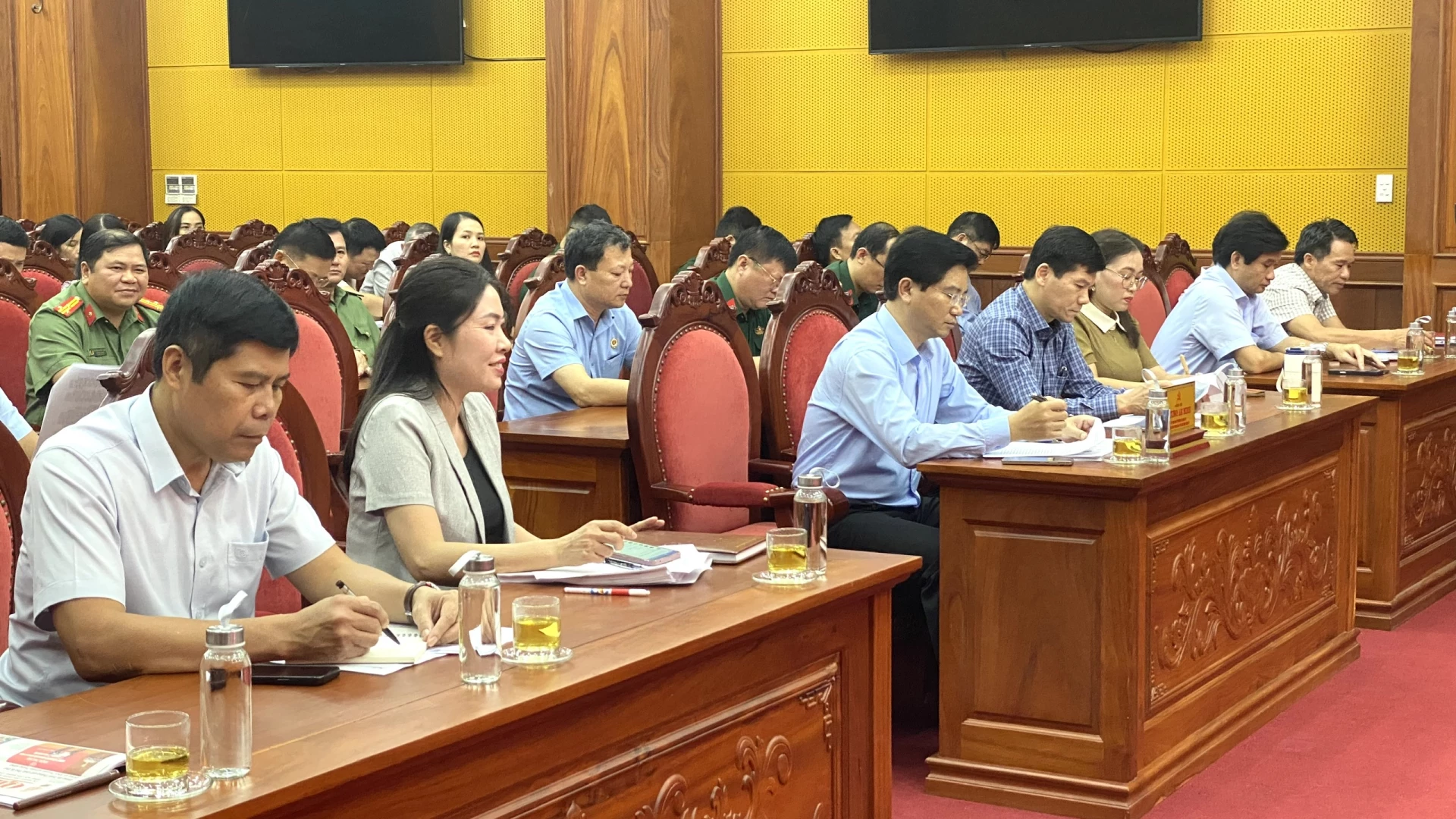 Các đại biểu tham dự hội nghị -Ảnh: N.L