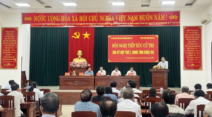Cử tri kỳ vọng vào những quyết sách đúng đắn đưa Quảng Trị phát triển
