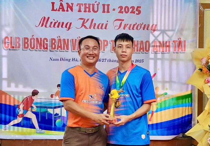 Dành trọn tâm huyết cho phong trào bóng bàn Quảng Trị