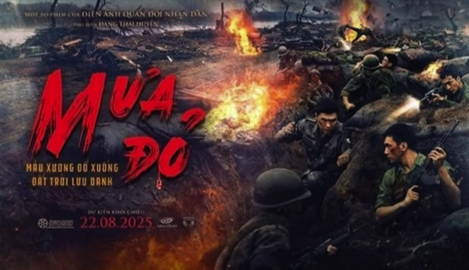 Poster phim Mưa đỏ.