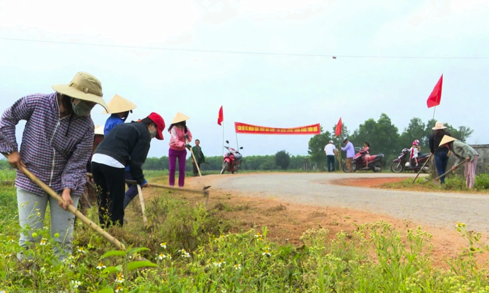 Xây dựng nông thôn mới từ mô hình '5 không, 3 sạch' ở xã Hiếu Giang