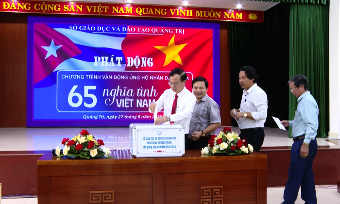 Từ Quảng Trị, gửi yêu thương đến Nhân dân Cuba