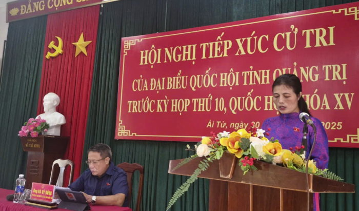 Đại biểu Quốc hội tiếp xúc cử tri trước kỳ họp thứ 10, Quốc hội khóa XV