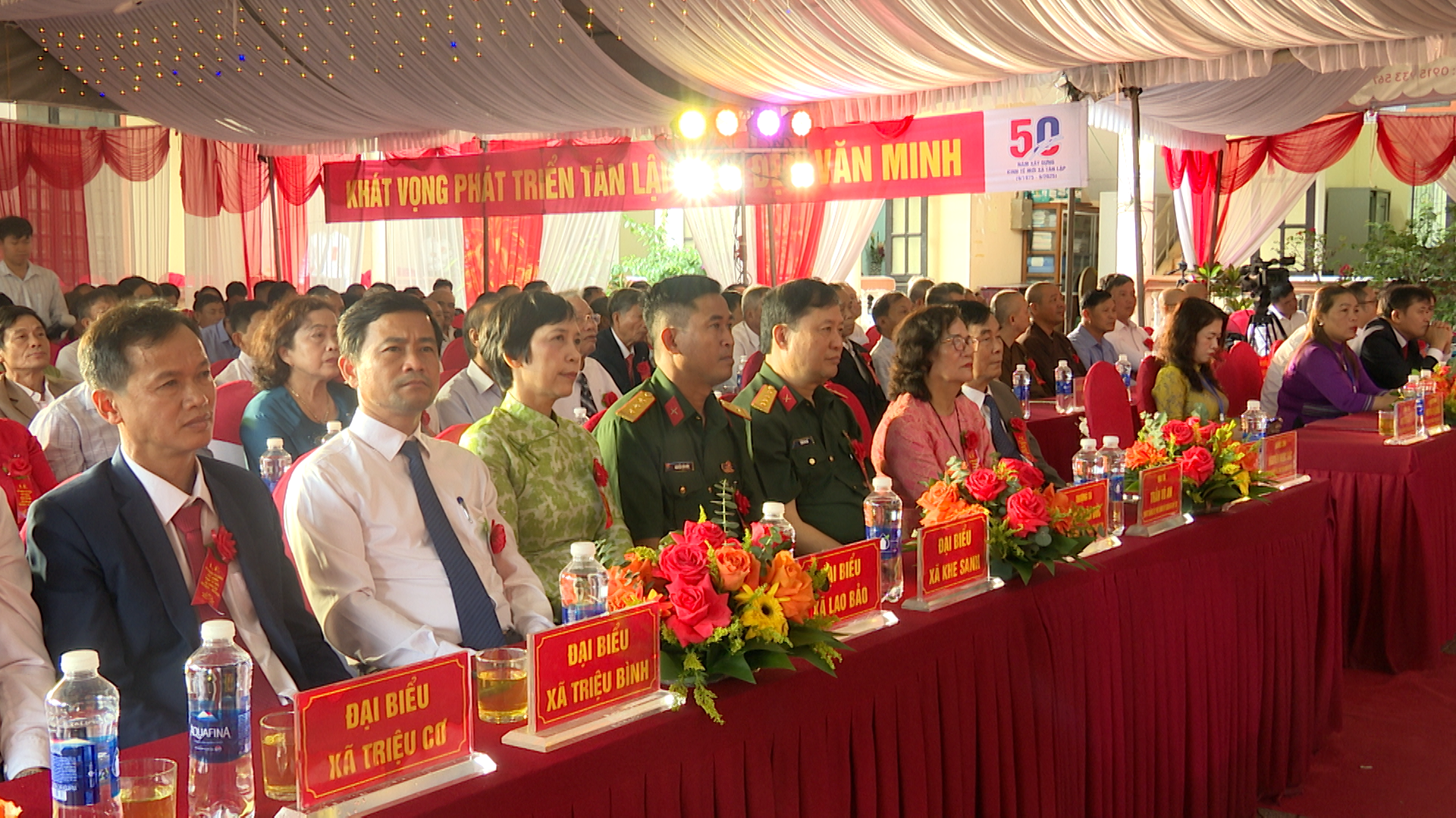 Lễ kỷ niệm 50 năm Xây dựng Kinh tế mới xã Tân Lập