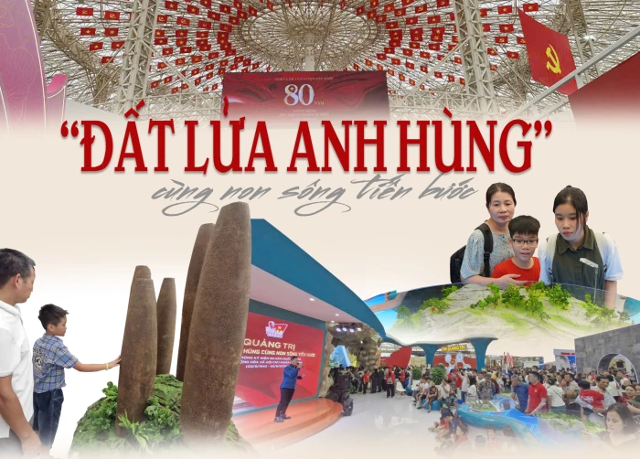 “Đất lửa anh hùng" cùng non sông tiến bước