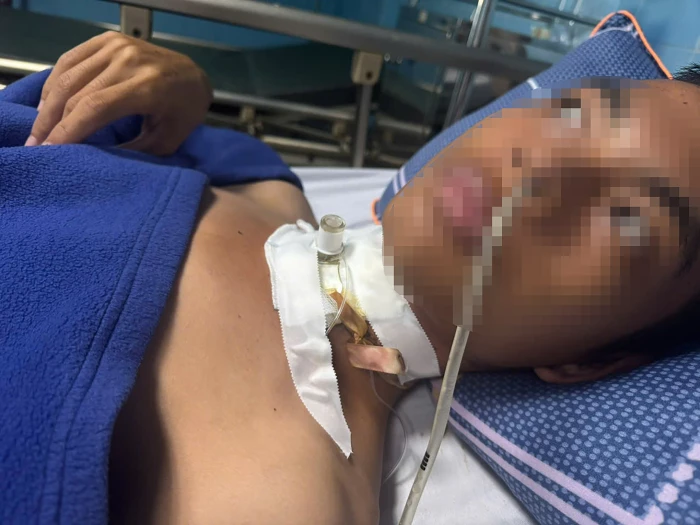Cứu sống một thanh niên bị dây điện cứa đứt khí quản
