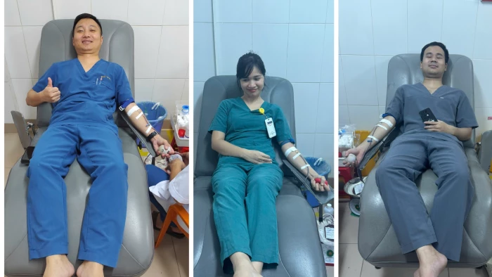 Kịp thời hiến máu cứu nạn nhân vụ tai nạn ở chợ Tân Long