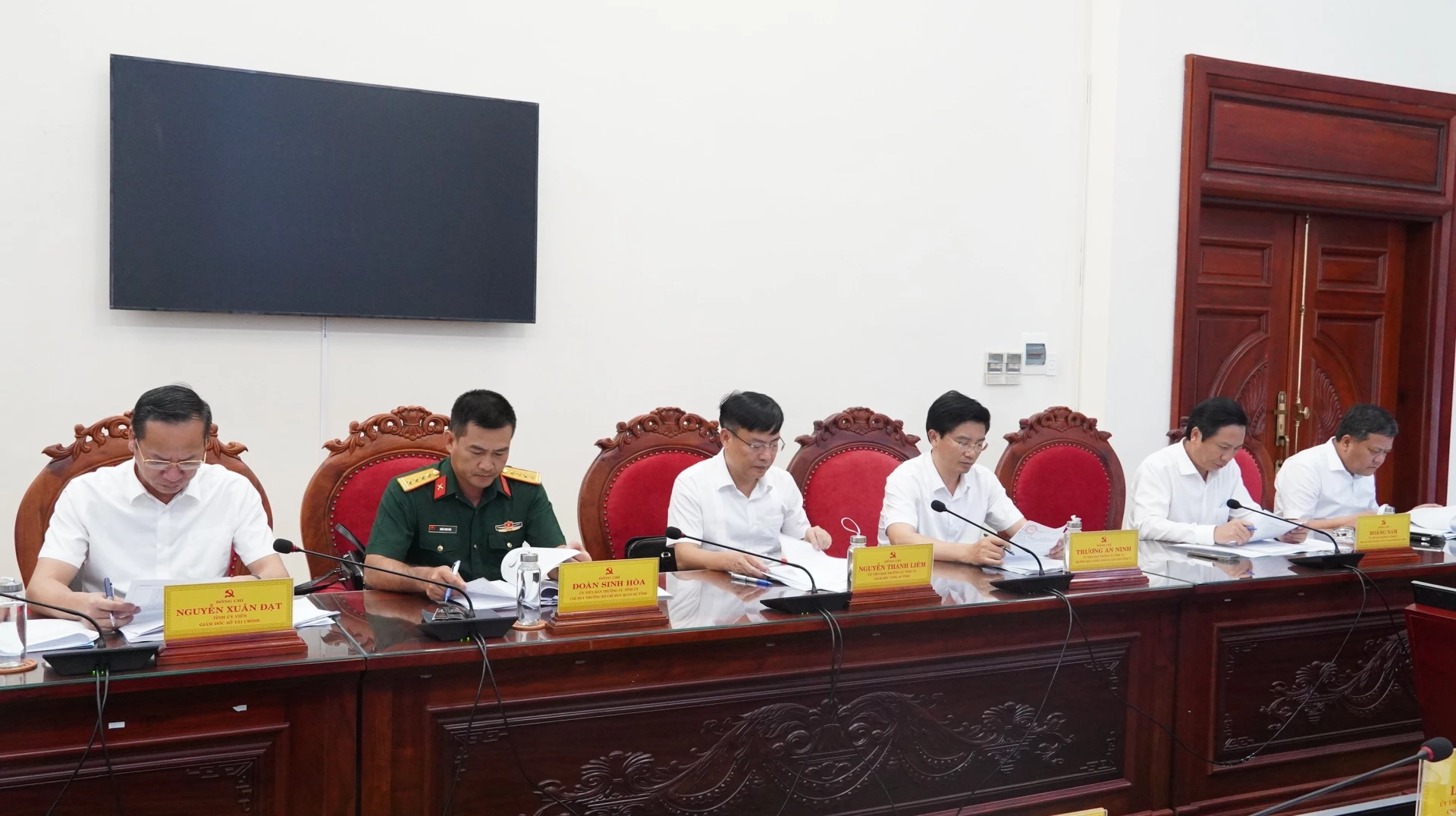 Đại biểu tham dự buổi làm việc - Ảnh: Quốc Việt