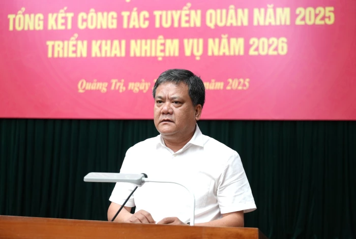 Đảm bảo hoàn thành 100% chỉ tiêu tuyển quân năm 2026