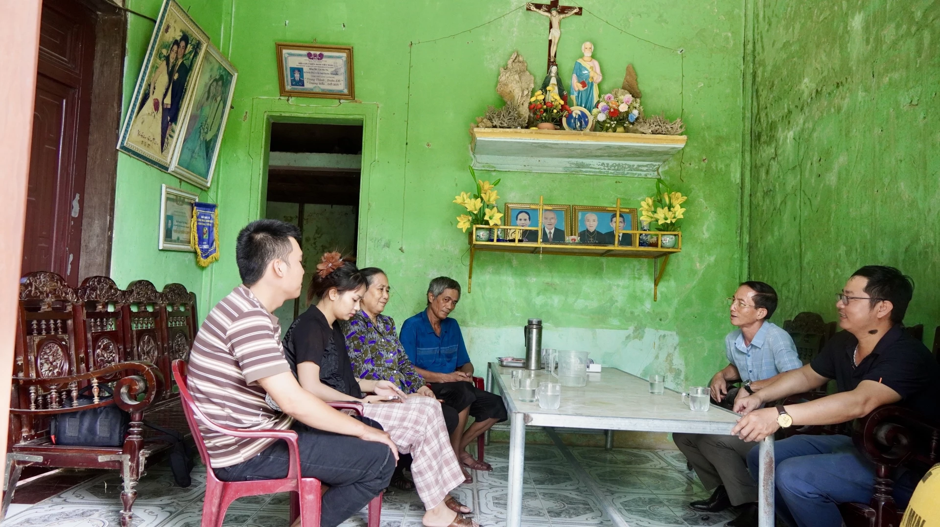 Để phát triển đảng viên vùng giáo cần chú trọng đổi mới công tác dân vận - Ảnh: T.A