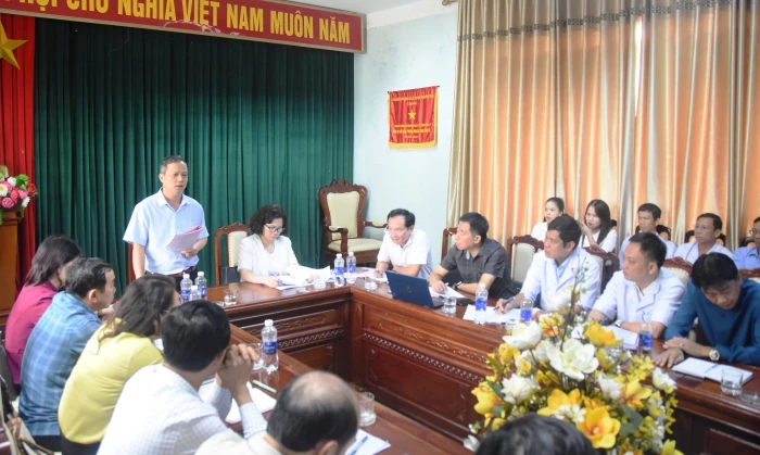 Khảo sát hoạt động khám, chữa bệnh tại Trung tâm Y tế khu vực Triệu Phong