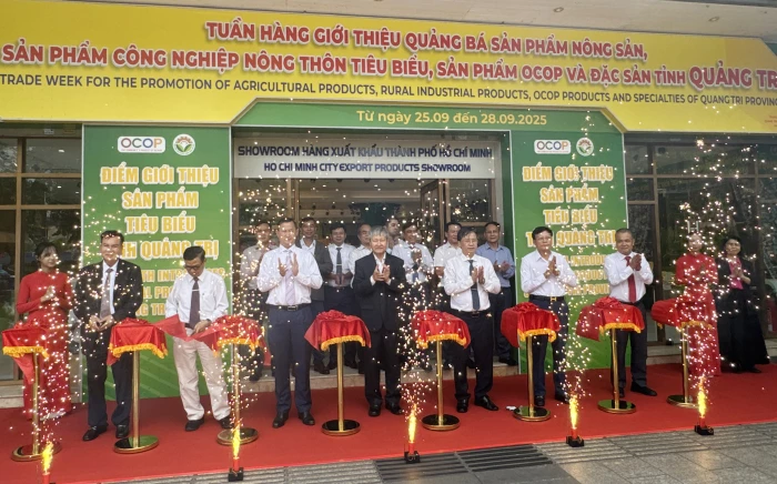 Giới thiệu, quảng bá sản phẩm nông sản, công nghiệp nông thôn tiêu biểu tỉnh Quảng Trị tại TP. Hồ Chí Minh