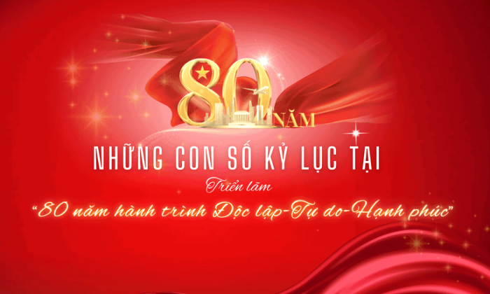 Những con số kỷ lục tại Triển lãm “80 năm hành trình Độc lập-Tự do-Hạnh phúc”