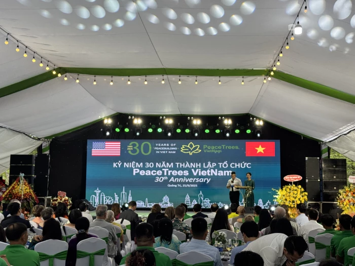 Peace Trees Vietnam 30 năm đồng hành cùng Quảng Trị khắc phục hậu quả chiến tranh